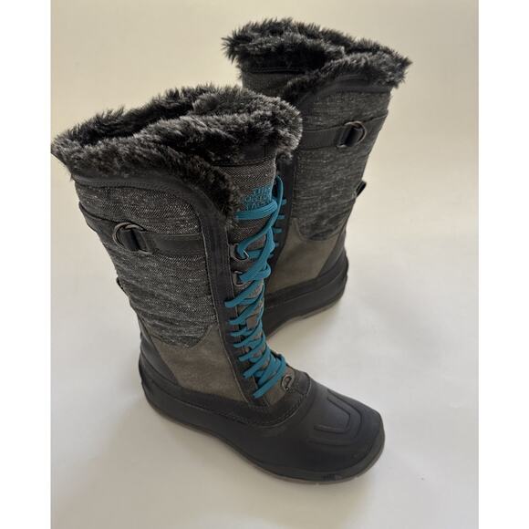 The North Face Shellista Winter Snow Boots Women's Size 7 Lace Up - Picture 1 of 11